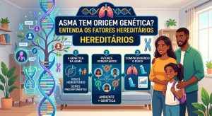 Asma tem origem genética? Entenda os fatores hereditários